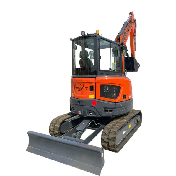 4 Ton, Kubota Diesel Engine Mini Excavator w/ Hydraulic Thumb | CFG-40UF - Image 3