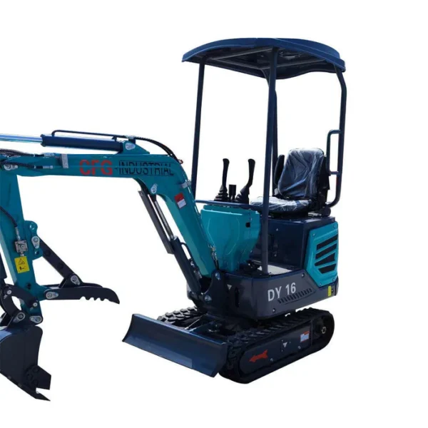 1 Ton, Kubota Engine Mini Excavator | CFG-DY16 - Image 2