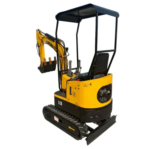 1 Ton, 13.5 HP Gasoline Engine (B&S) Mini Excavator | AGT-H12 - Image 3