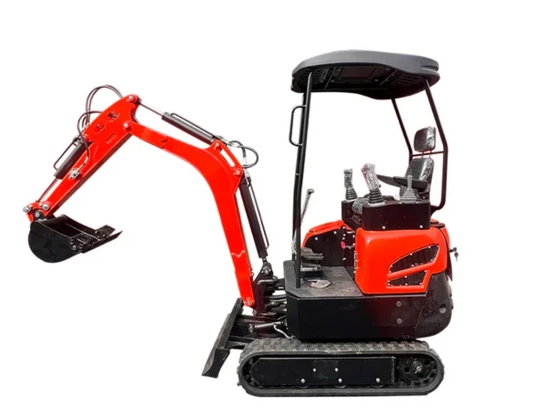 1.4 ton, Kubota Diesel Engine Mini & Small Excavator w/ Side Swing Boom | AGT-NT18