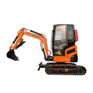 3 Ton, Yanmar Diesel Engine Mini Excavator w/ Swing Boom & Hydraulic Thumb | AGT-NTB45U | Pick up only or Arrange Shipping!