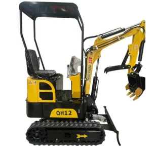 1 Ton, 13.5 HP Gasoline Engine (B&S) Mini Excavator | AGT-QH12