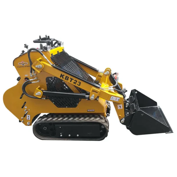 1 Ton, Mini Stand On Skid Steer Track Loader | CFG-KBT23 - Image 2