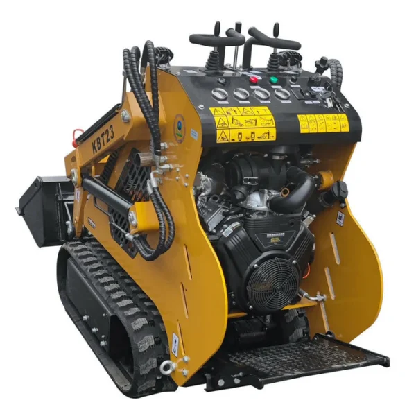 1 Ton, Mini Stand On Skid Steer Track Loader | CFG-KBT23 - Image 4