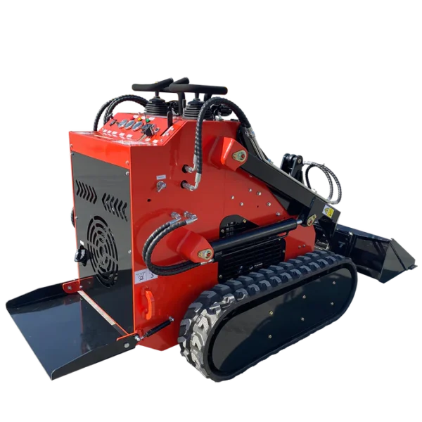 1 Ton, RATO Engine Mini Skid Steer Track Loader | LRT23 - Image 2