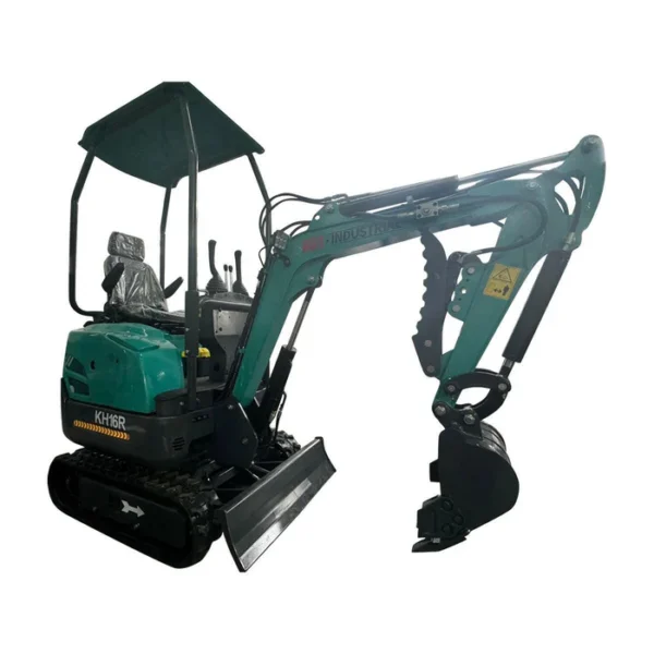 1 Ton, RATO Mini Small Excavator w/ Hydraulic Thumb | AGT-KH16R - Image 2