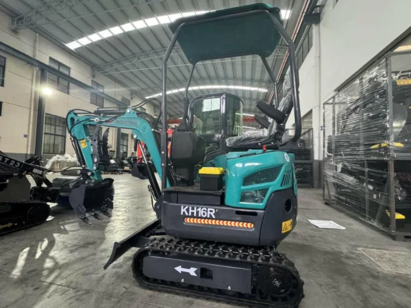 1 Ton, RATO Mini Small Excavator w/ Hydraulic Thumb | AGT-KH16R - Image 4