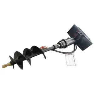 Hydraulic Auger For Mini Skid Steer Fits All AGT Models | M-AG
