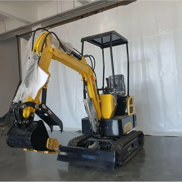 1 Ton, 13.5 HP Gasoline Engine (B&S) Mini Excavator | AGT-QH12 - Image 2