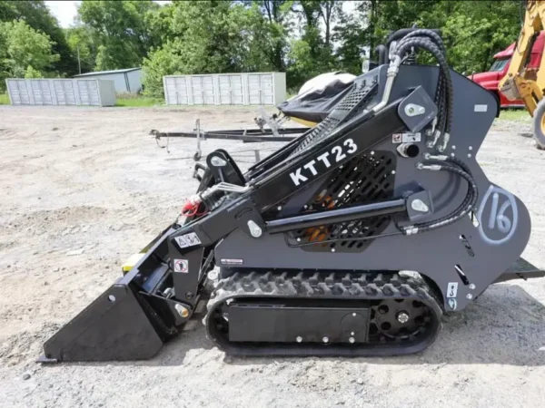 1 Ton, RATO Engine Mini Stand On Skid Steer Track Loader | AGT-KTT23 - Image 3
