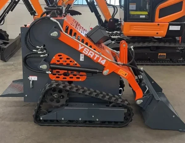 0.75 Ton, Stand-On Skid Steer Track Loader Crawler | AGT-YSRT14 - Image 3