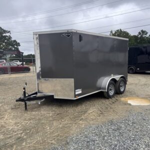 2026 Quality Cargo 7x12 Enclosed Trailer STD Barn Doors 7K GVWR