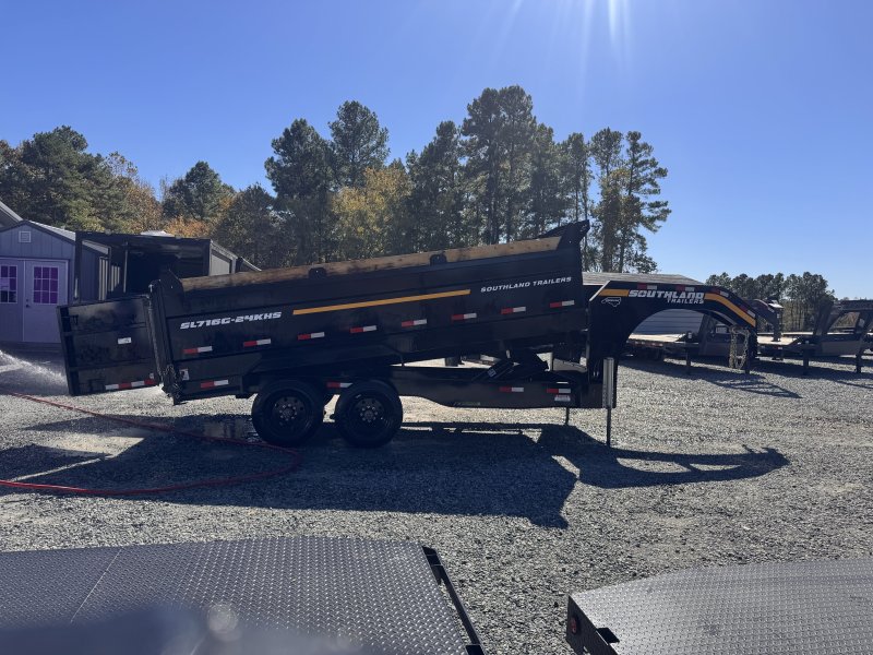 2026 Southland 7x16 Gooseneck Dump Trailer 27K GVWR - Image 12