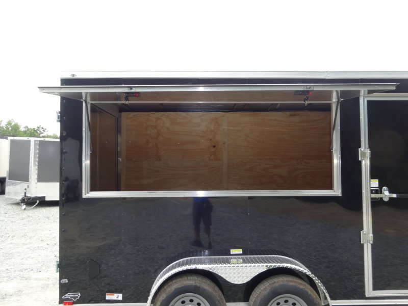 2026 Quality Cargo 7x14 Concession Trailer Pro Series Barn Door 50 Amp Electrical 2026 Quality Cargo 7x14 Concession Trailer Pro Series Barn Door 50 Amp Electrical - Image 11