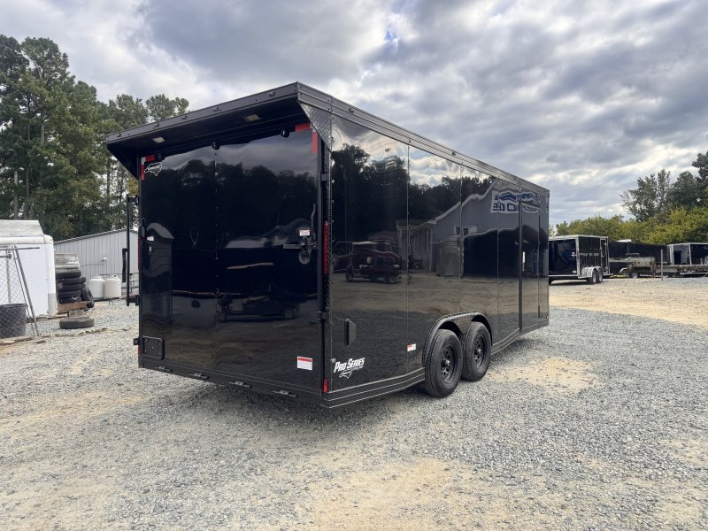 2025 Cynergy 8.5x20 Enclosed Pro Series Slant-V Blackout Ramp 10K - Image 9