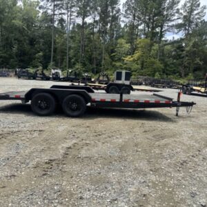 2025 Nolan 7x18 Car Hauler Trailer Metal Deck 7K GVWR