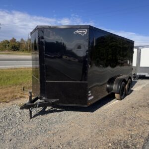 2025 Cynergy 7x14 Enclosed STD W/BOP .080 Exterior Metal Ramp 7K