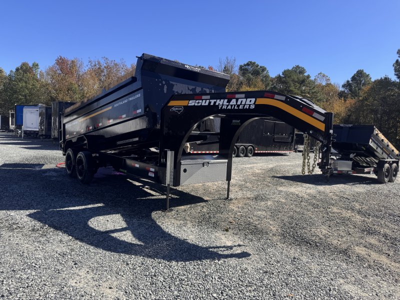 2026 Southland 7x16 Gooseneck Dump Trailer 27K GVWR - Image 9