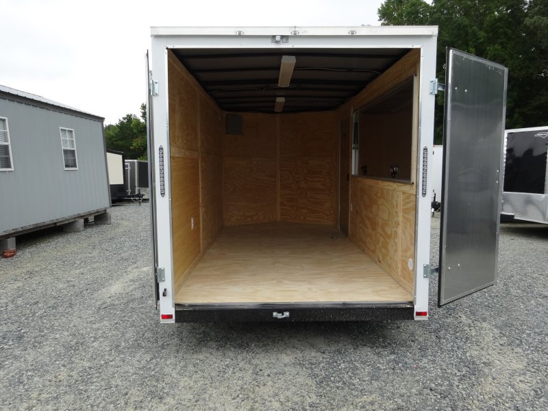 2026 Quality Cargo 7x14 Concession Trailer Del Series Barn Door 50 Amp Electrical - Image 6