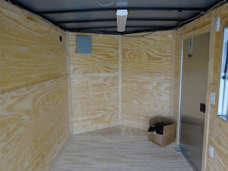 2026 Quality Cargo 7x14 Concession Trailer Pro Series Barn Door 50 Amp Electrical 2026 Quality Cargo 7x14 Concession Trailer Pro Series Barn Door 50 Amp Electrical - Image 7