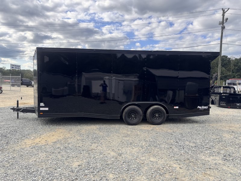 2025 Cynergy 8.5x20 Enclosed Pro Series Slant-V Blackout Ramp 10K - Image 2