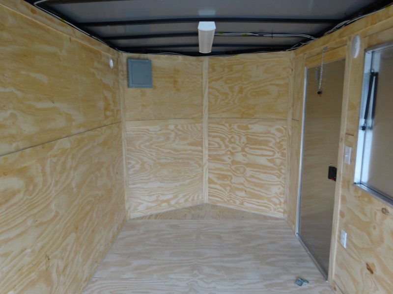 2026 Quality Cargo 7x14 Concession Trailer Del Series Barn Door 50 Amp Electrical - Image 7