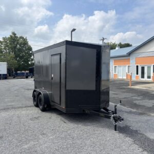 2025 Cynergy 6x12 Enclosed DEL Slant-V Blackout Ramp 7K