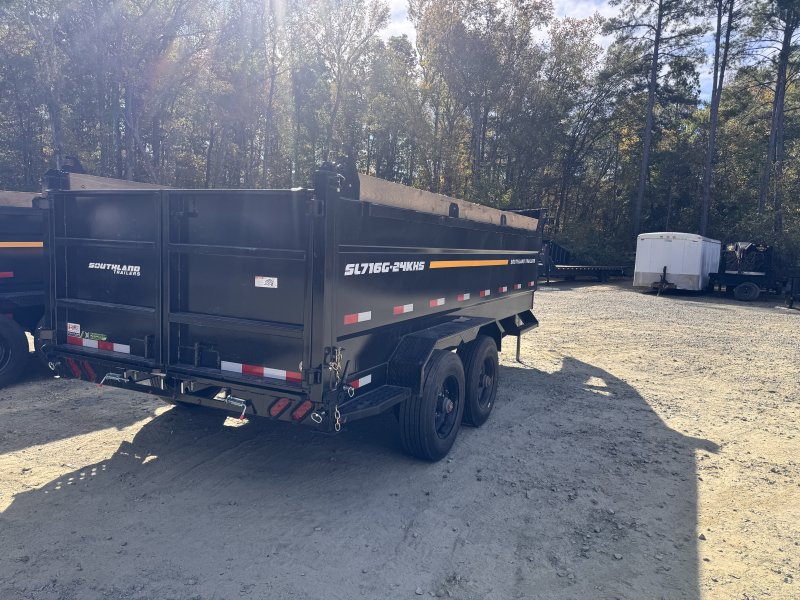 2026 Southland 7x16 Gooseneck Dump Trailer 27K GVWR - Image 3