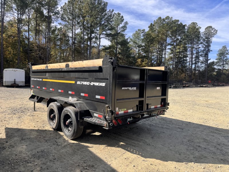 2026 Southland 7x16 Gooseneck Dump Trailer 27K GVWR - Image 2