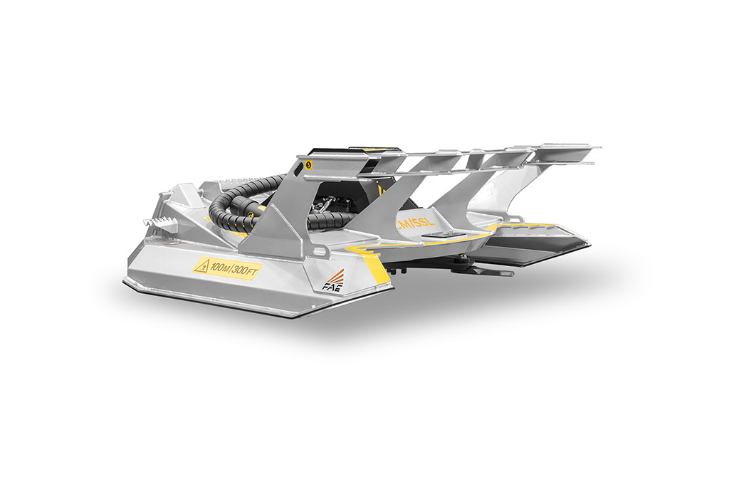 77″ FAE RCM/SSL-175 High Flow Rotary Brush Cutter Attachment Fits Skid Steer - Image 3