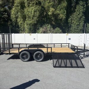 2025 Superior Trailers 6x16 Side Gate Utility Landscape Trailer 7K GVWR