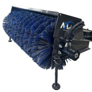 Melecio Mini Skid Manual Angle Broom