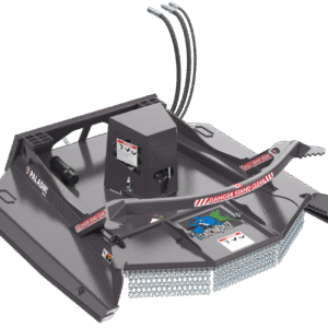 72″ Paladin High Flow Ground Shark Extreme Duty Brush Cutter Attachment Fits Skid Steer