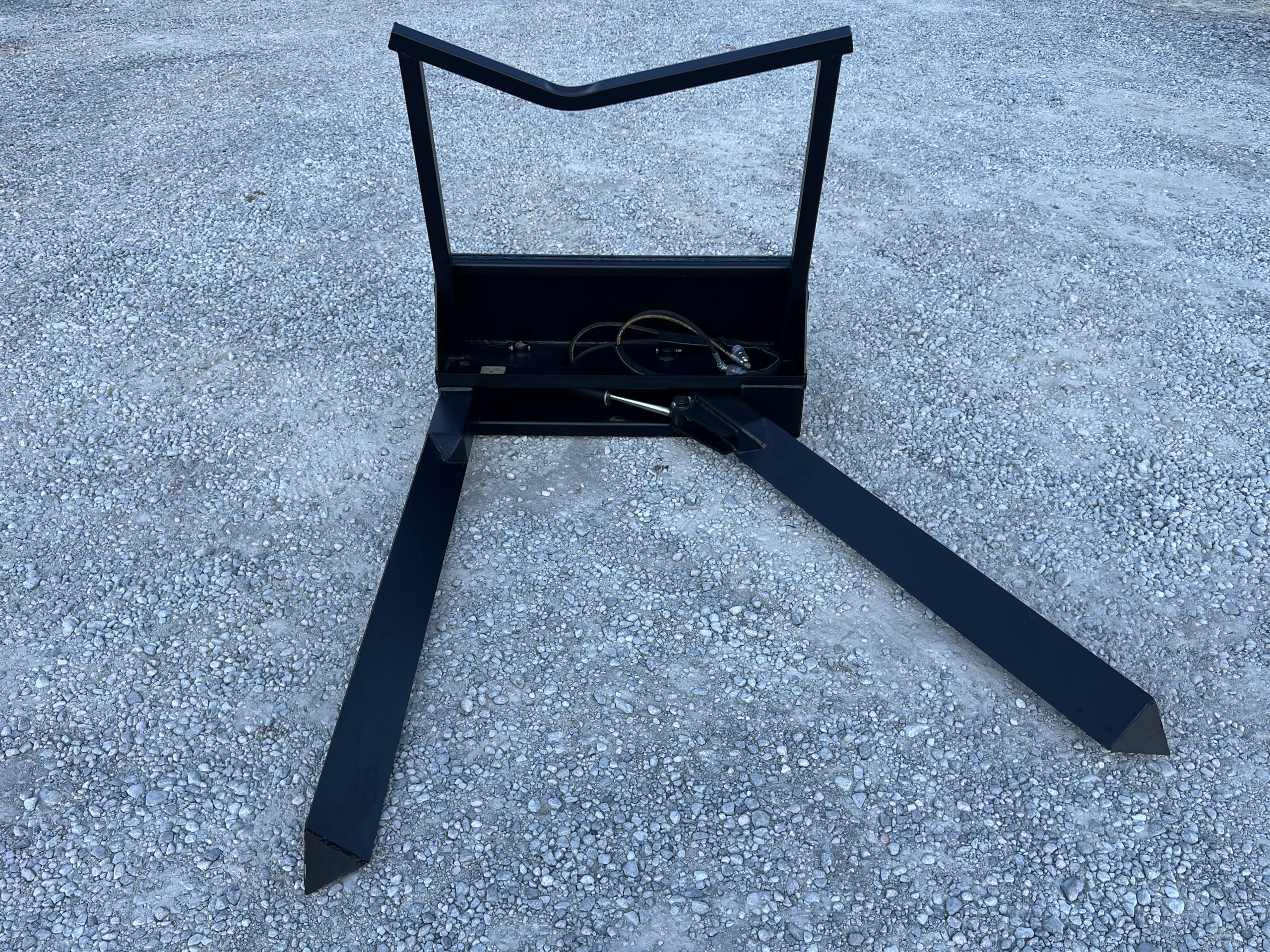 Hydraulic Nursery Tree Fork Attachment Fits Skid Steer Tractor Quick Attach Hydraulic Nursery Tree Fork Attachment Fits Skid Steer Tractor Quick Attach - Image 4