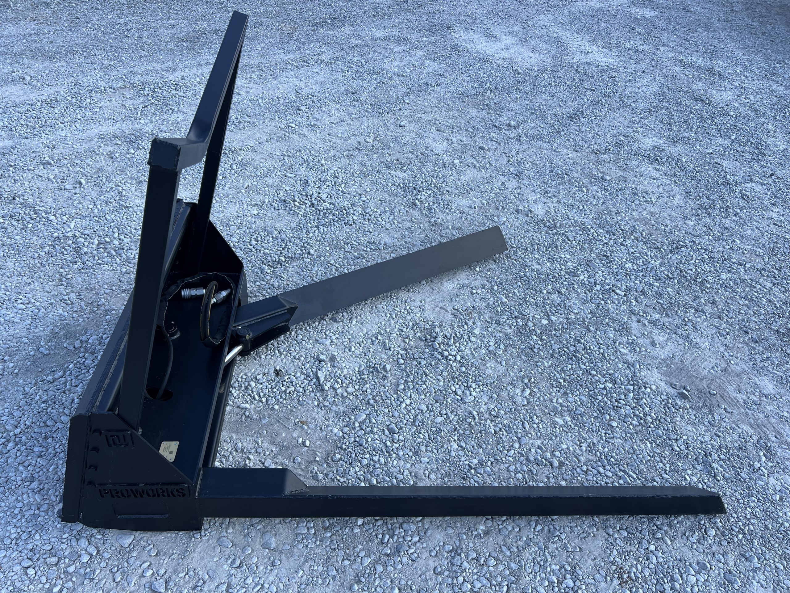 Hydraulic Nursery Tree Fork Attachment Fits Skid Steer Tractor Quick Attach Hydraulic Nursery Tree Fork Attachment Fits Skid Steer Tractor Quick Attach - Image 8