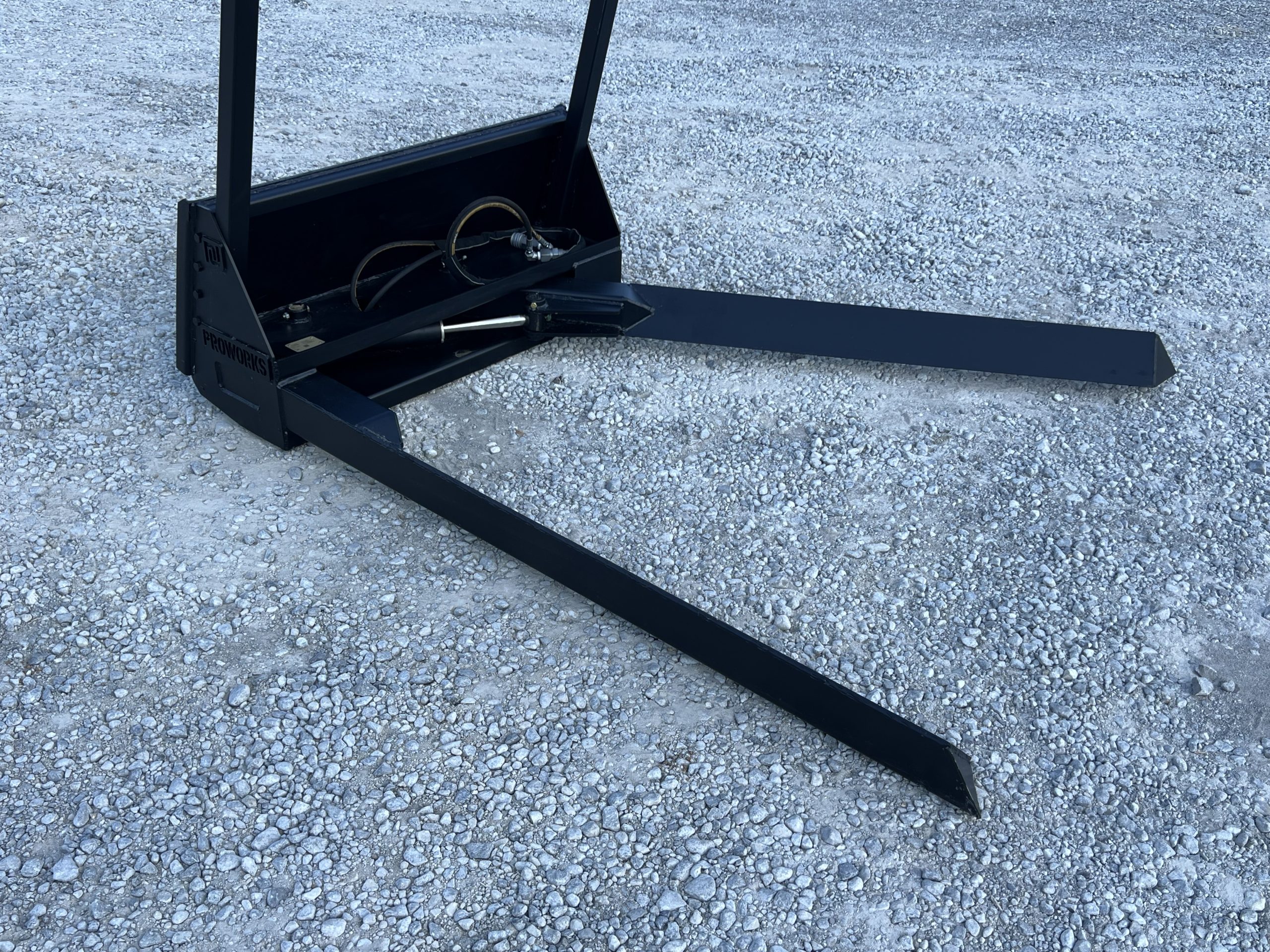 Hydraulic Nursery Tree Fork Attachment Fits Skid Steer Tractor Quick Attach Hydraulic Nursery Tree Fork Attachment Fits Skid Steer Tractor Quick Attach - Image 17