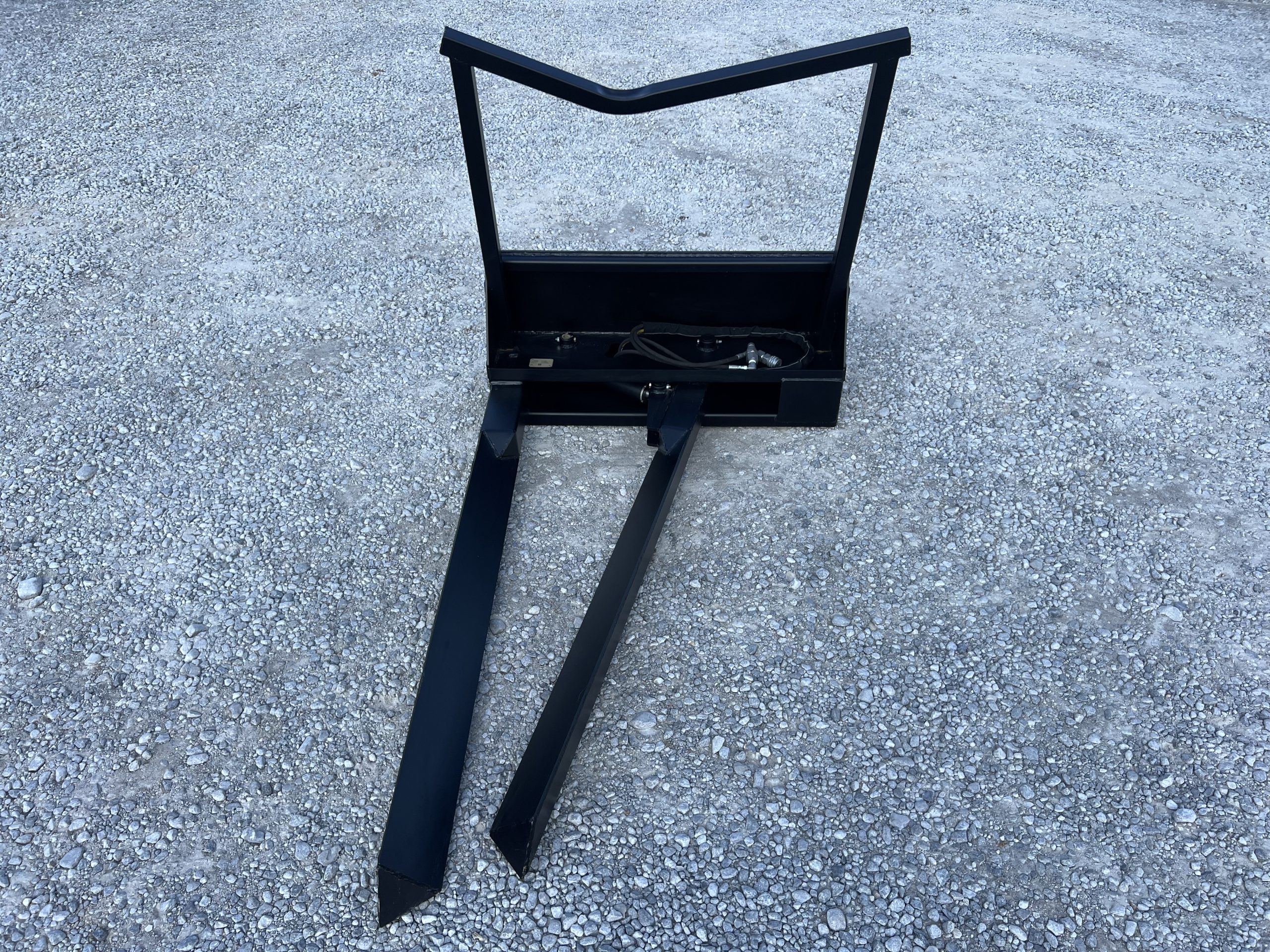 Hydraulic Nursery Tree Fork Attachment Fits Skid Steer Tractor Quick Attach Hydraulic Nursery Tree Fork Attachment Fits Skid Steer Tractor Quick Attach - Image 3