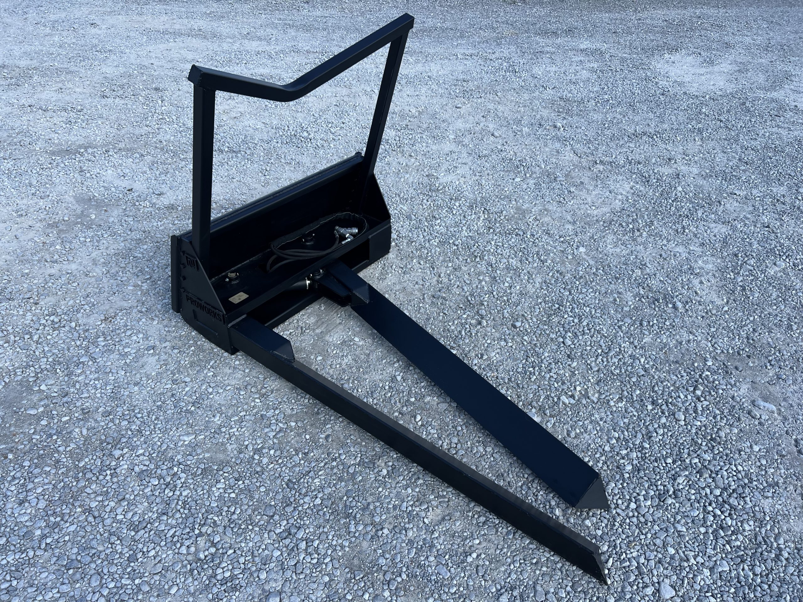 Hydraulic Nursery Tree Fork Attachment Fits Skid Steer Tractor Quick Attach Hydraulic Nursery Tree Fork Attachment Fits Skid Steer Tractor Quick Attach - Image 5