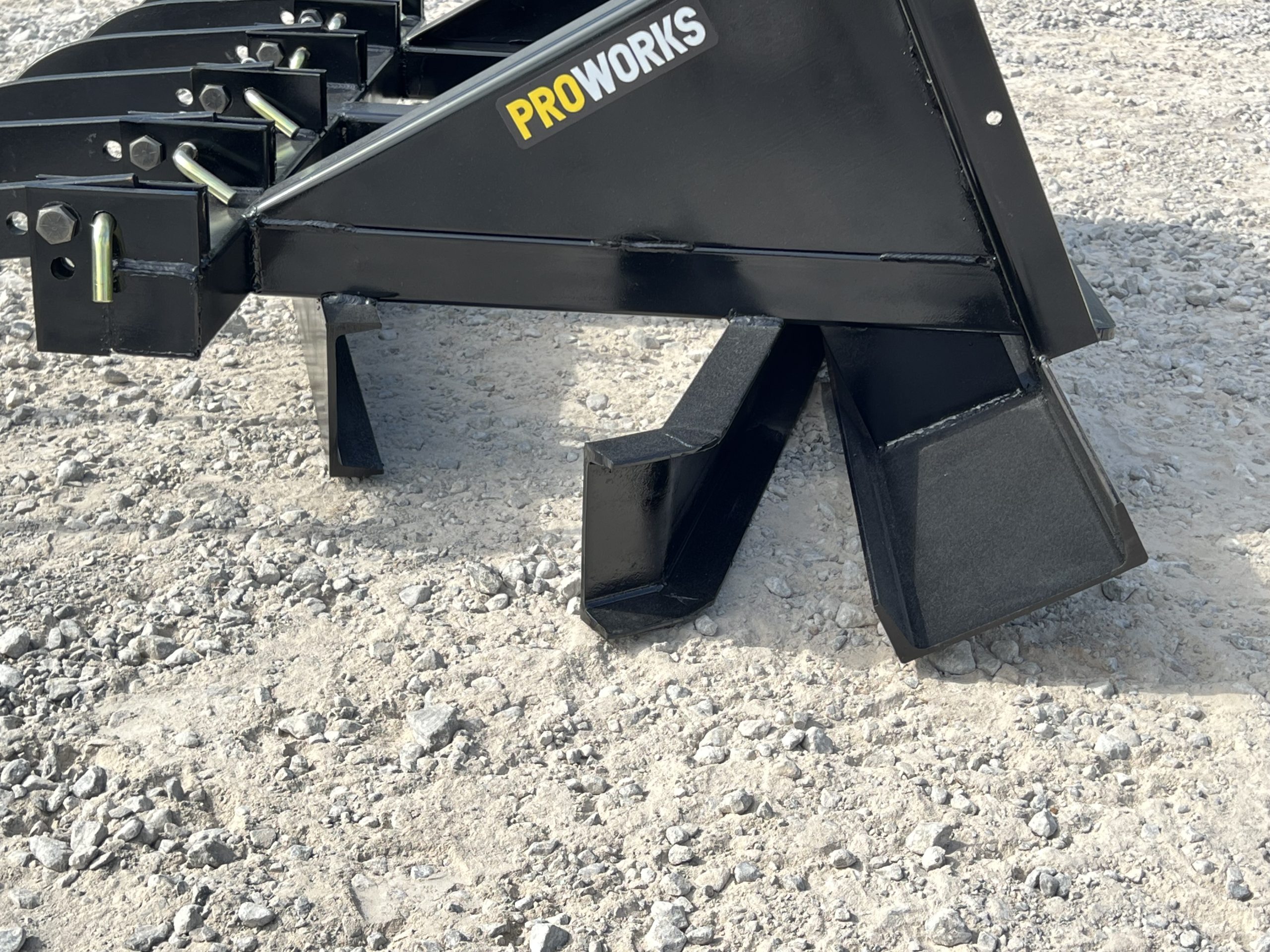 72″ Leveling Spreader Grading Bar Plane with Rippers Attachment Fits Skid Steer - Image 10