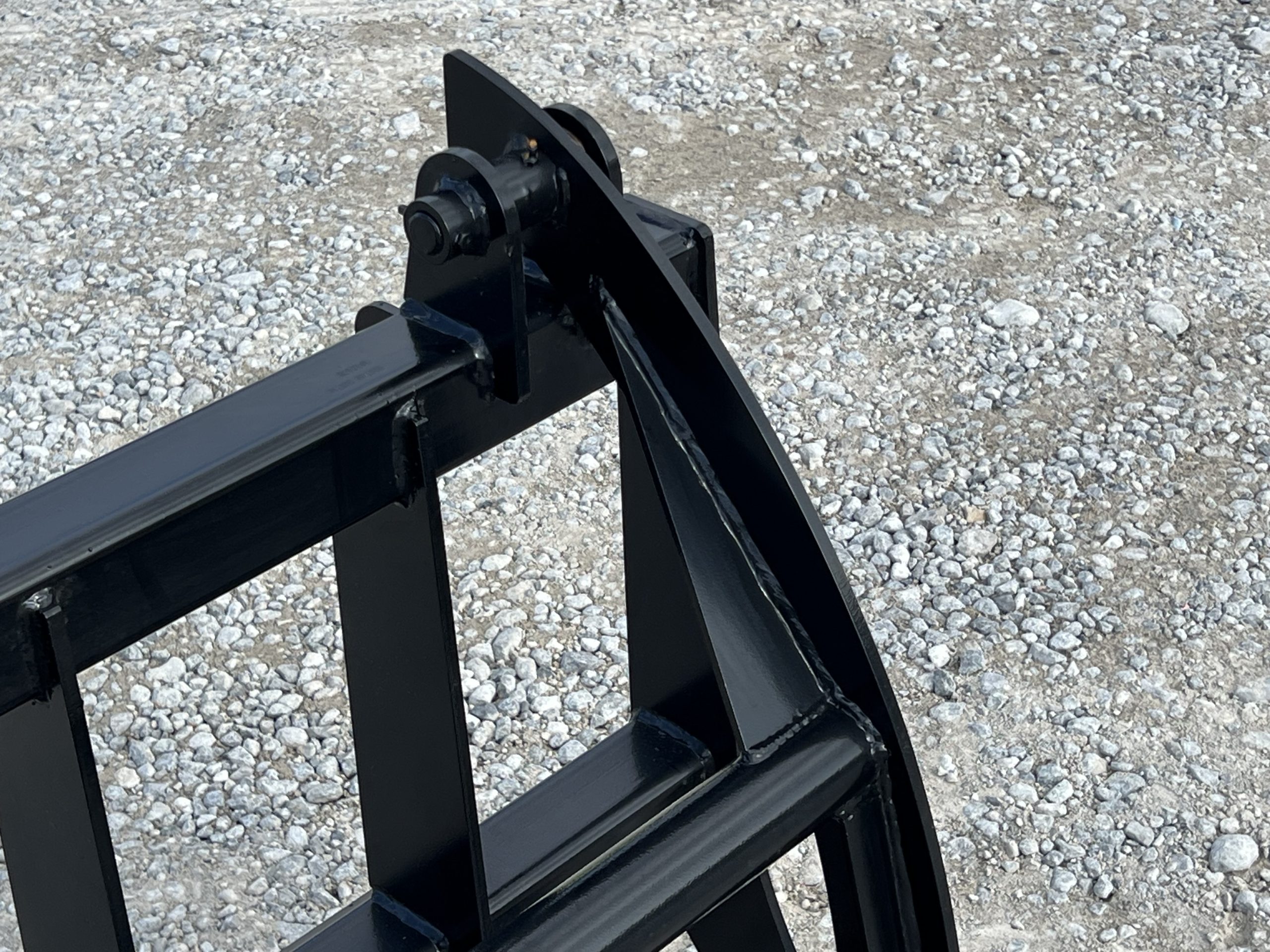 60″ Compact Tractor Root Rake Clam Grapple Attachment Fits Skid Steer Quick Attach - Image 12