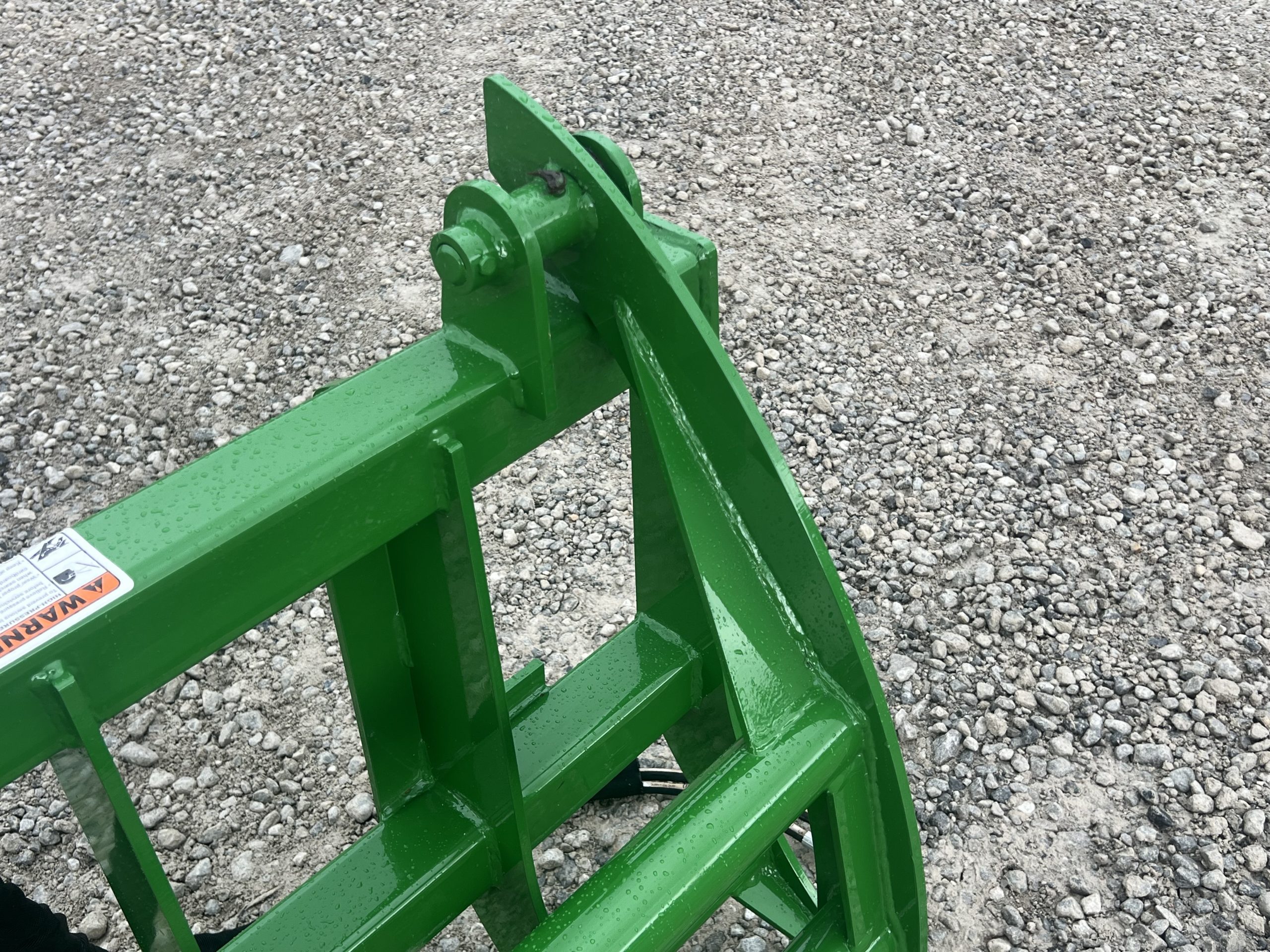 60″ Compact Tractor Root Rake Clam Grapple Fits John Deere Loader - Image 12
