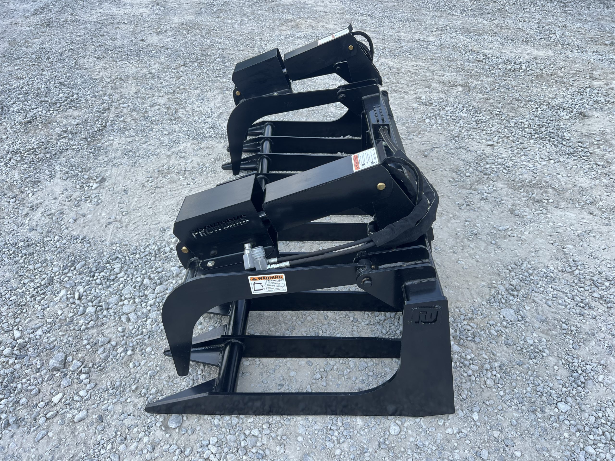 84″ Extreme Duty Root Rake Grapple Attachment Fits Skid Steer Quick Attach - Image 8