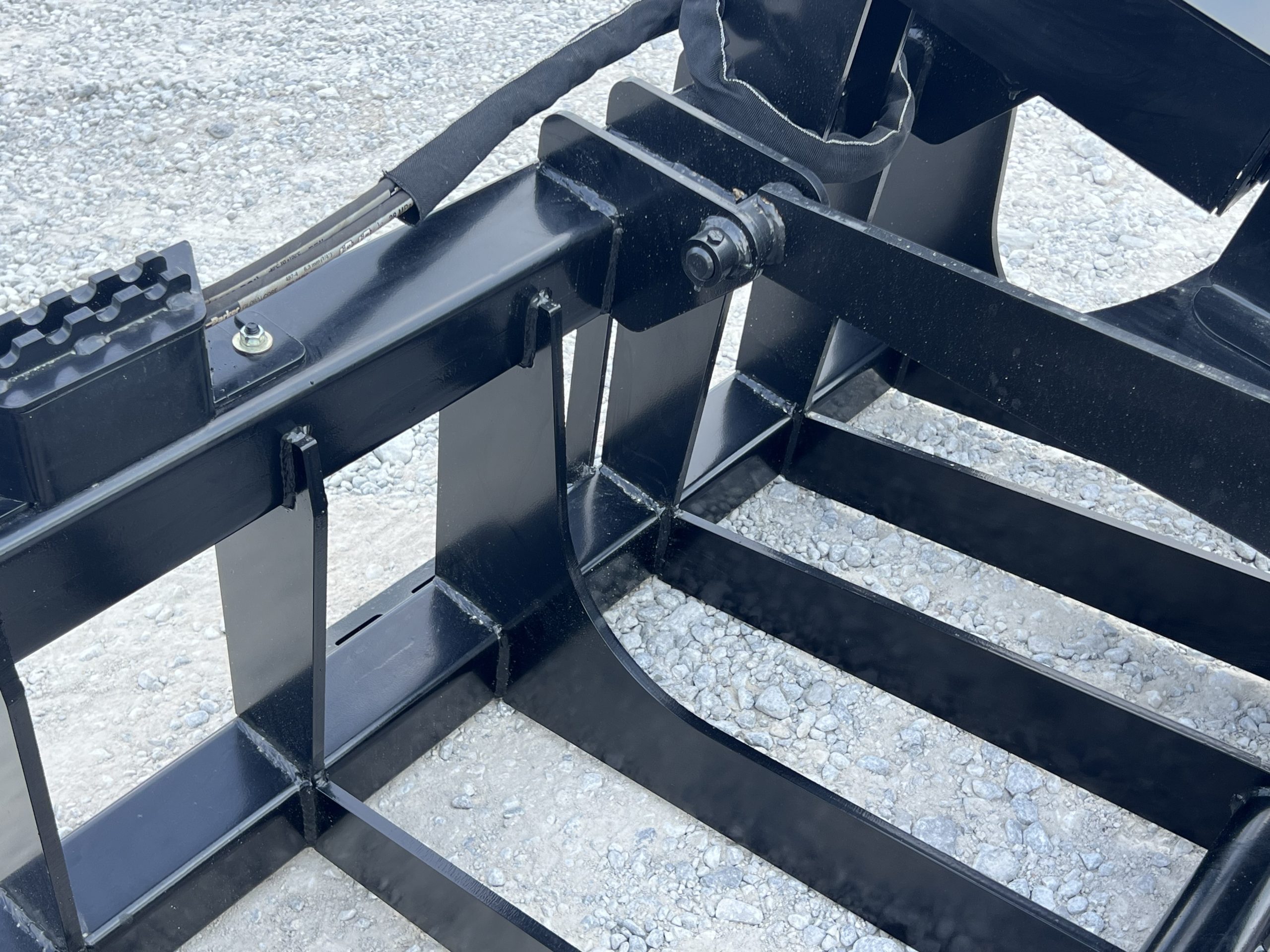 84″ Extreme Duty Root Rake Grapple Attachment Fits Skid Steer Quick Attach - Image 11