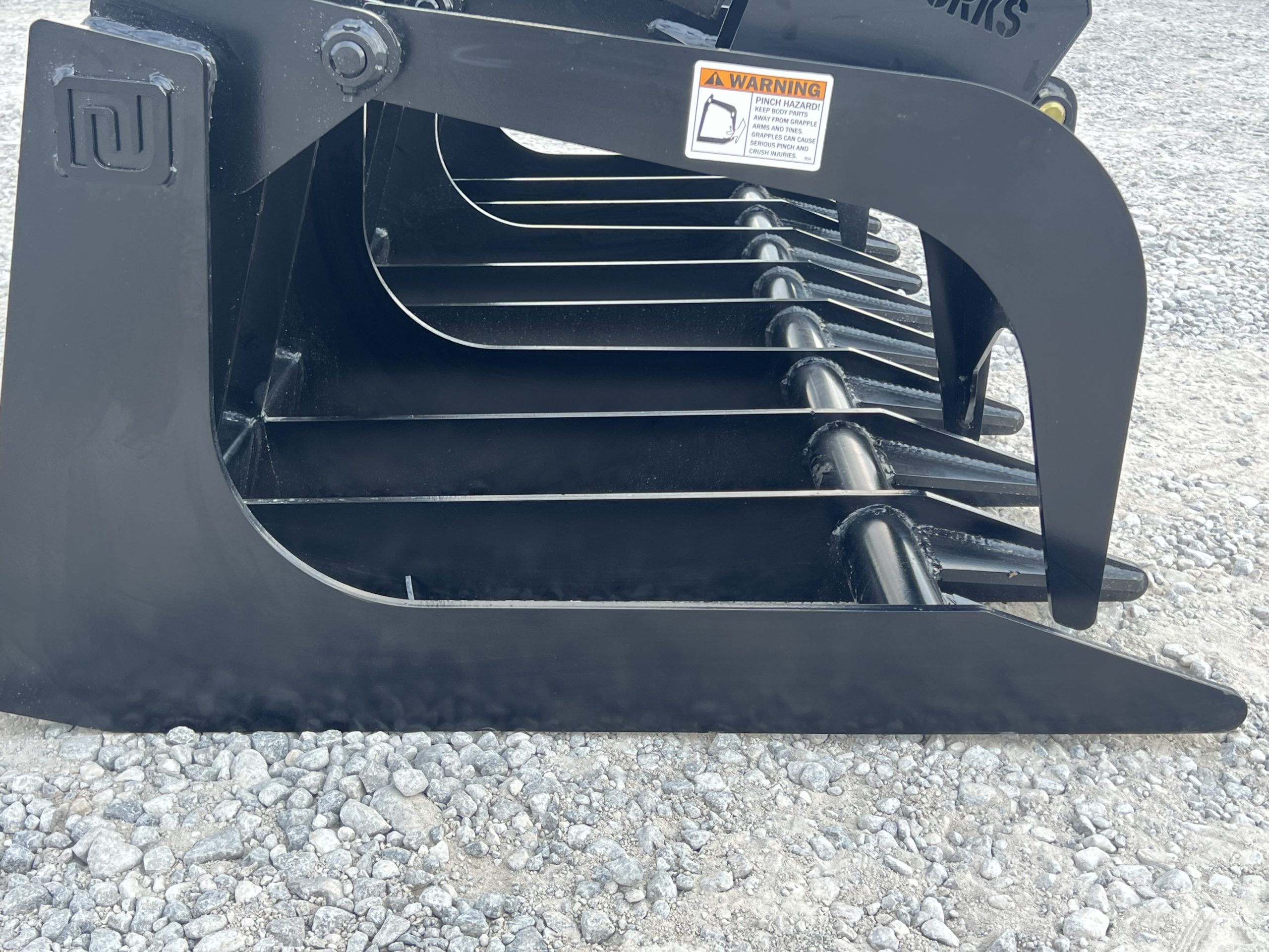 84″ Extreme Duty Root Rake Grapple Attachment Fits Skid Steer Quick Attach - Image 14