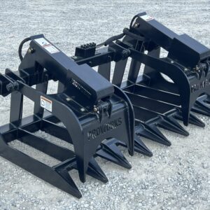 72″ Extreme Duty Root Rake Grapple Attachment Fits Skid Steer Quick Attach
