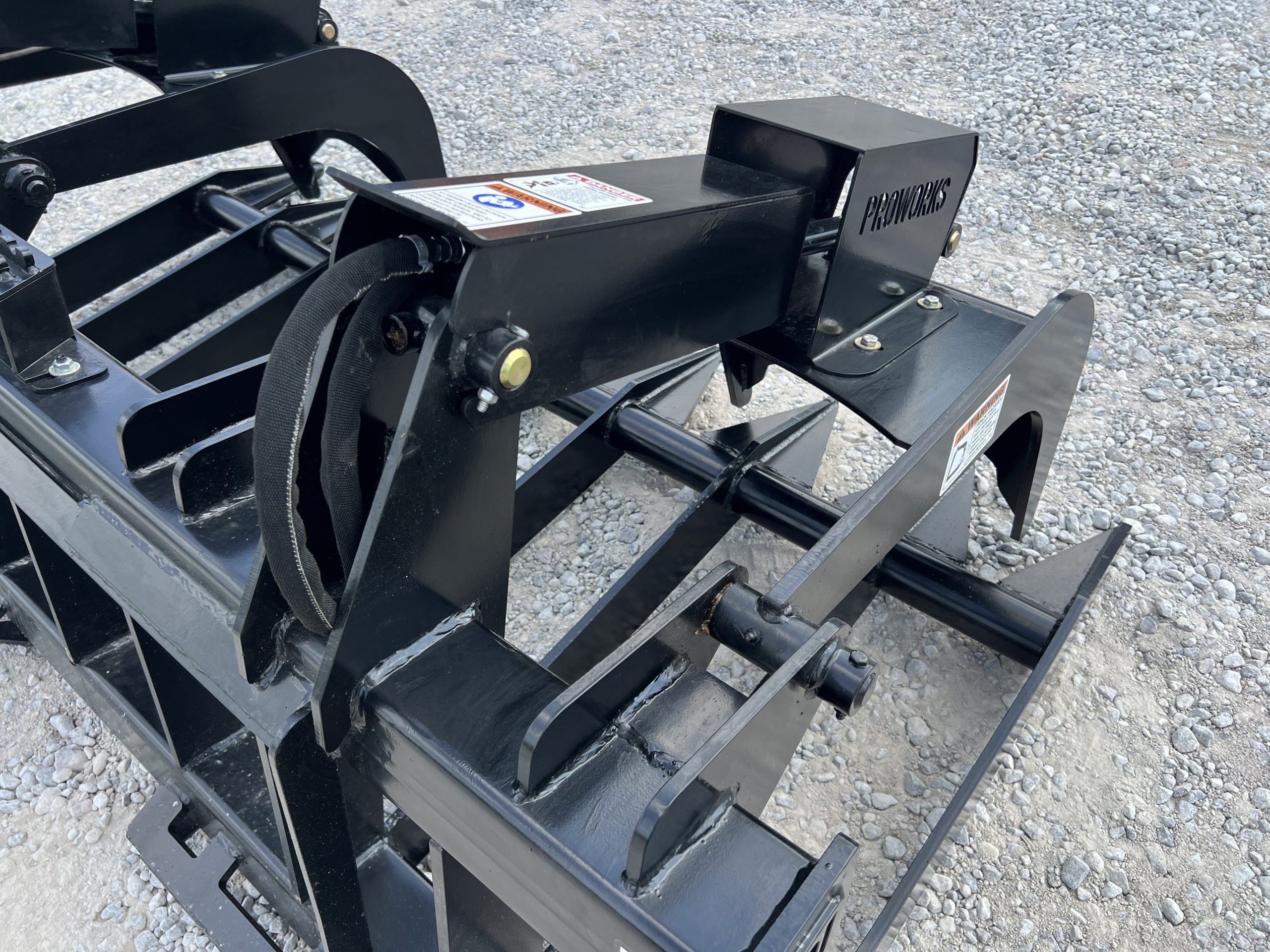 72″ Extreme Duty Root Rake Grapple Attachment Fits Skid Steer Quick Attach - Image 12