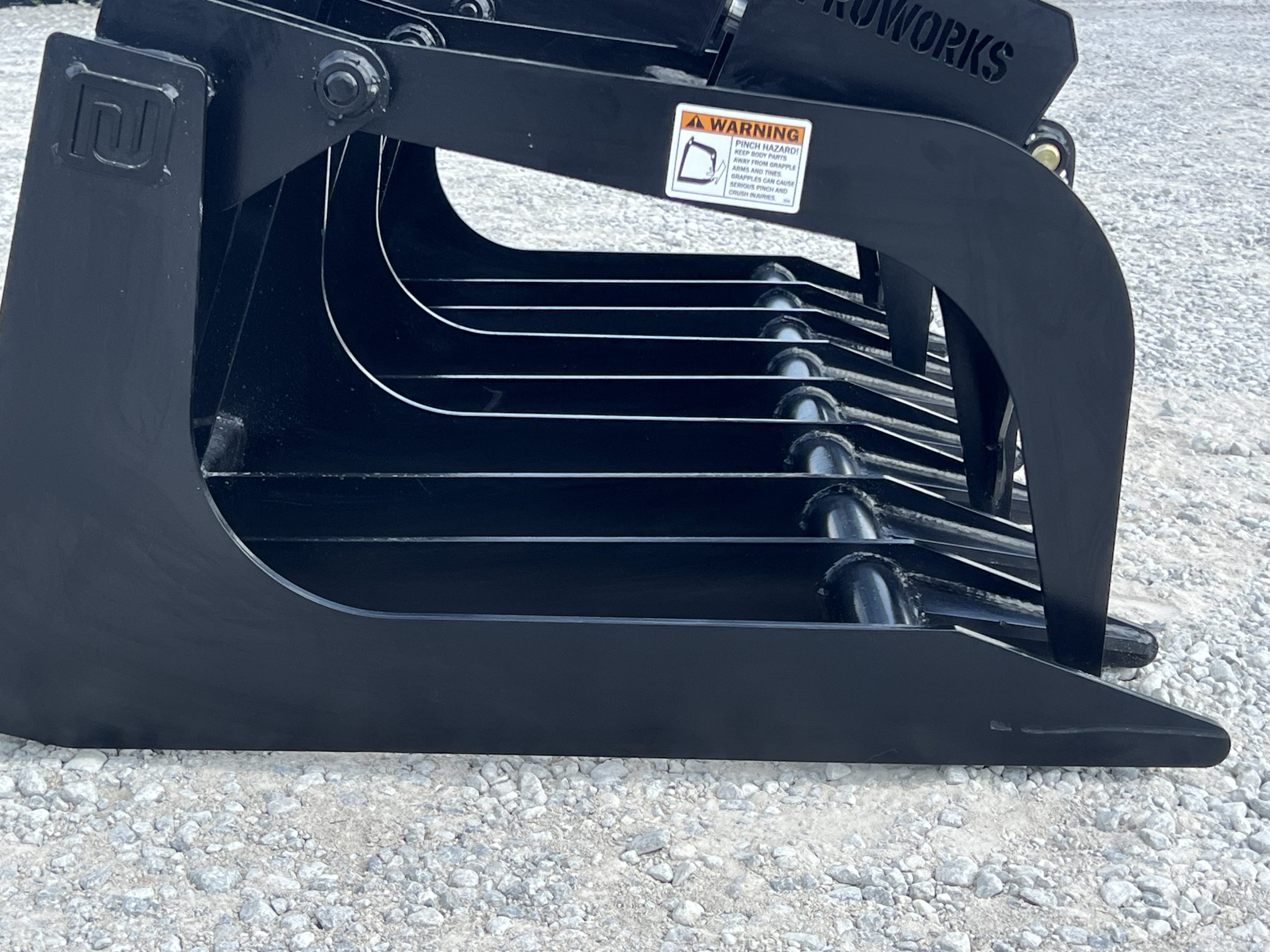 72″ Extreme Duty Root Rake Grapple Attachment Fits Skid Steer Quick Attach - Image 14