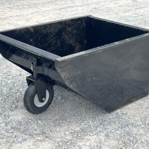 Wheel Barrow Dumping Hopper Bucket Attachment Fits Mini Skid Steer