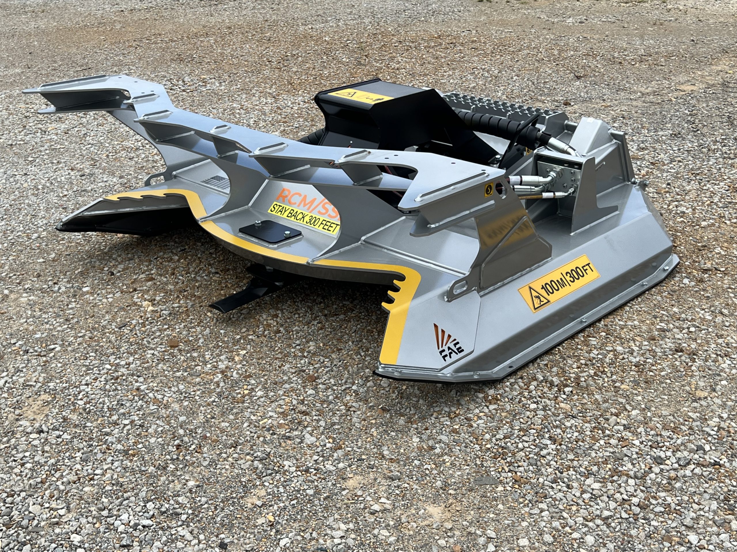 77″ FAE RCM/SSL-175 High Flow Rotary Brush Cutter Attachment Fits Skid Steer - Image 8