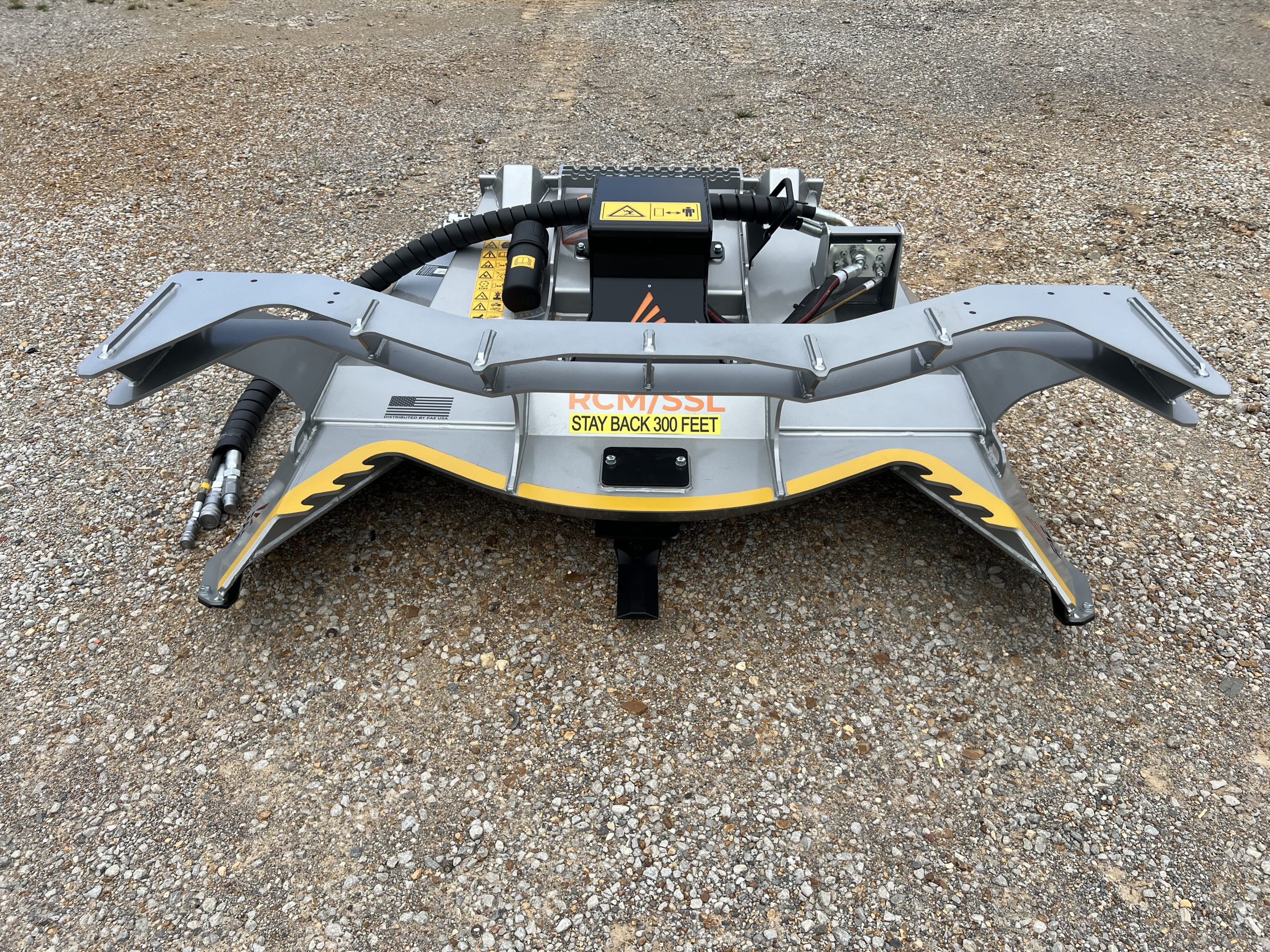 77″ FAE RCM/SSL-175 High Flow Rotary Brush Cutter Attachment Fits Skid Steer - Image 9